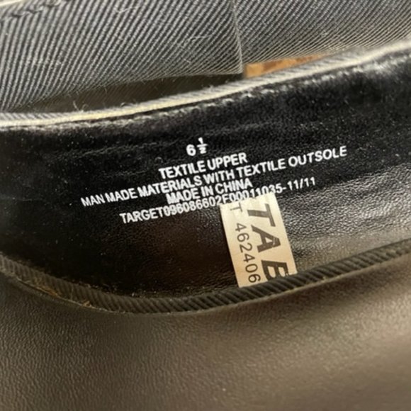 Mossimo Black Wedge Shoes – 6.5 - Picture 4 of 7